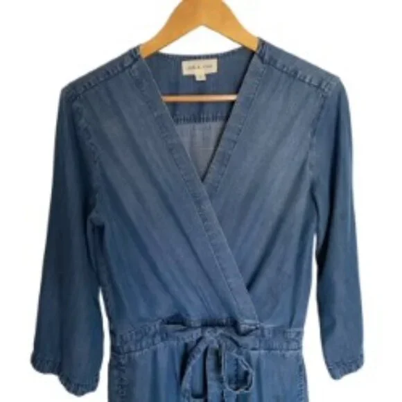 Cloth & Stone Blue Jumpsuit - Picture 4 of 6